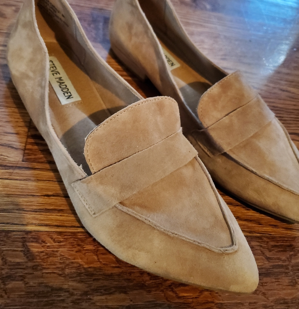 Steve madden carver loafers size 8